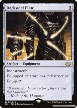 Darksteel Plate [2X2 - 304] - NM [Normal] TCG MTG - Image 1