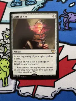 Staff of Nin x1 Mtg Commander 2015 - Image 1