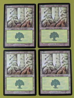 Forest (350) x4 Mercadian Masques 4x Magic the Gathering MTG - Image 1