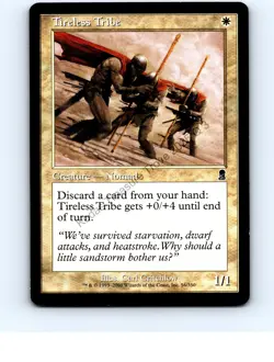 Tireless Tribe #56 Common Odyssey MTG NP Near Mint or Better - Image 1