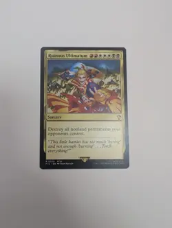 MTG - Ruinous Ultimatum - Commander: Final Fantasy NM/M Condition - Image 1