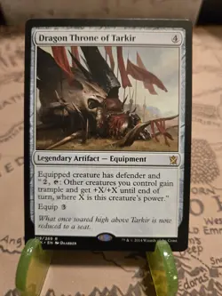 MTG Dragon Throne of Tarkir Khans of Tarkir Regular Rare NM - Image 1