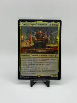 x1 Caesar, Legion's Emperor - Foil M MTG Universes Beyond: Fallout M/NM, English - Image 1
