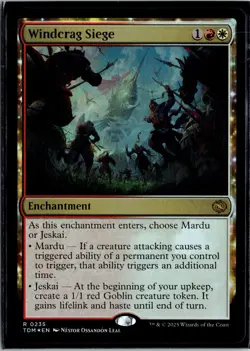 Windcrag Siege R Tarkir: Dragonstorm 235 NM - Image 1
