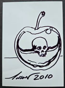 SKETCHED MtG Magic Anson Maddocks _ Beta CE _ Artist Proof _ LURE _ 1/50! - Image 2