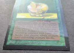 SKETCHED MtG Magic Anson Maddocks _ Beta CE _ Artist Proof _ LURE _ 1/50! - Image 4