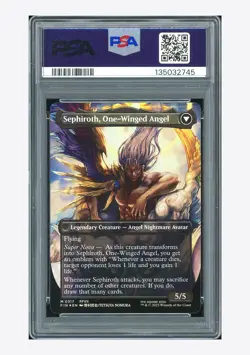 MTG PSA 10 Sephiroth Artist Borderless Foil 2025 #0317 FIN English - Image 2
