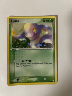 Ekans 55/109 Common Reverse Holo Stamped Team Rocket Returns Pokemon Card - Image 1