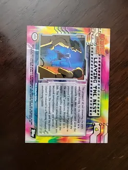 NM! BLACK Label Pokemon Card LEAVING THE NEST #4 Mewtwo Strikes Back Topps - Image 2