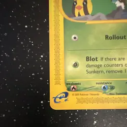 Sunkern 106/144 Skyridge Common Regular Pokemon TCG English - Image 4