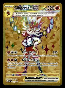 Pokemon TCG SV Promos #163 Cinderace ex NM - Image 1