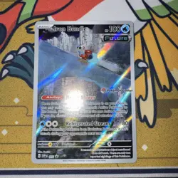 Pokemon TCG Iron Bundle Card 066/071 Pokemon Center Stamped Exclusive - Image 1