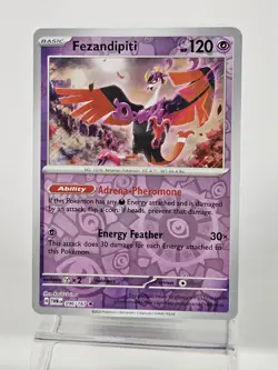 Pokemon Scarlet & Violet Twilight Masquerade FEZANDIPITI 096/167 Reverse Holo - Image 1