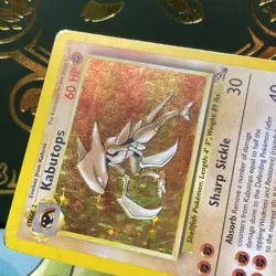 Kabutops (9) Holo Rare Fossil 09/62 1999 Pokemon HP - Image 3