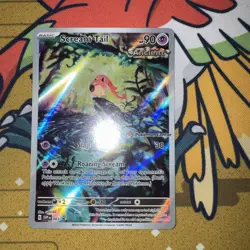 Pokemon TCG Scream Tail Promo SVP 065 NM Pokemon Center Stamped Exclusive - Image 1