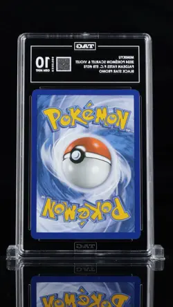 Pokemon TCG Mimikyu Scarlet & Violet Pokemon Center Stamped Promo Tag 10 - Image 2