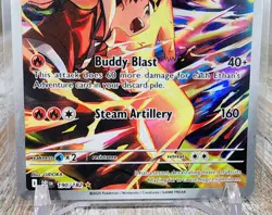 Ethan's Typhlosion 190/182 - Destined Rivals Illustration Rare Pokemon Holo - Image 3
