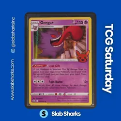 2022 POKEMON TRICK OR TRADE #057/198 GENGAR HOLO - Image 1