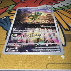 Teal Mask Ogerpon 123 [Pokemon Center Stamp] Exclusive PC ETB Promo Pokemon NM/M - Image 2