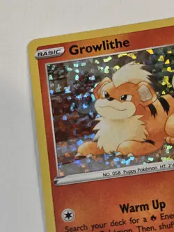 Growlithe Holo 4/15 McDonalds 2022 Match Battle Pokemon Card Mint NM Holo - Image 5