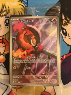 Charcadet 022 Pokemon Center Phantasmal Flames ETB Stamped Promo SEALED NM - Image 2