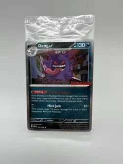 Pokemon TCG Perfect Order Gengar GameStop Exclusive Stamped Promo 50/88 Sealed - Image 1