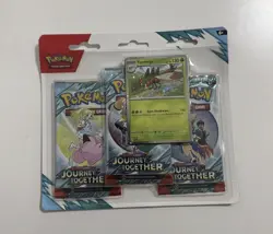 3-Pack Booster Blister - Sv09: Journey Together - Pokemon TCG - Image 1