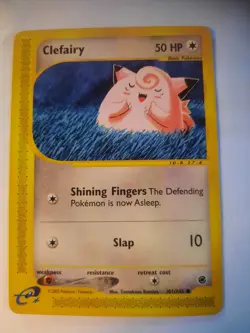 Pokemon TCG Clefairy Expedition 101/165 Regular Common-Fast Shipping-NM!! - Image 1