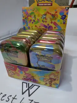 Pokemon TCG - S&V 151 Mini Tin Display - x10 Sealed Mini Tins - Image 4