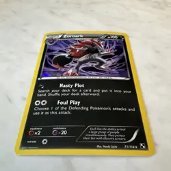 Zoroark - Cracked Ice Holo #071/114 Promo Pokemon Blister Exclusives NM - Image 2