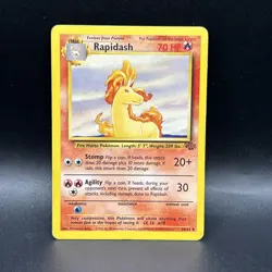 Rapidash 44/64 Jungle Uncommon Unlimited Pokemon TCG - Image 1