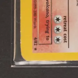 2000 POKEMON TEAM ROCKET #4/82 DARK CHARIZARD HOLO RARE - Image 4