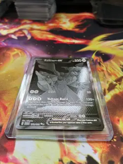 2025 Pokemon Zekrom ex #172 Black White Rare NM-MT Black Bolt - Image 4