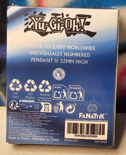 Yu-Gi-Oh! Blue-Eyes White Dragon Necklace (Only 5,000 Made) - Image 3