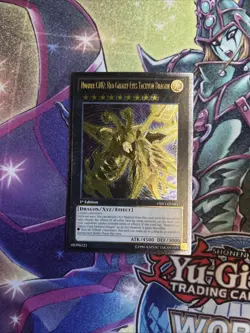 (EY) Yugioh Number C107: Neo Galaxy-Eyes Tachyon Dragon PRIO-EN041 Ulti 1st VLP - Image 1