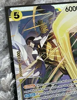 One Piece TCG Borsalino EB04-058 SR Foil Pre Release English OP15 Meta Card - Image 2