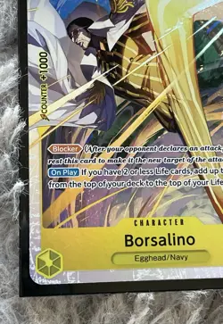 One Piece TCG Borsalino EB04-058 SR Foil Pre Release English OP15 Meta Card - Image 5