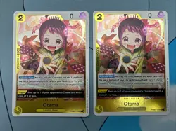 2x Otama Rare (Playset) PRB02-016 One Piece TCG The Best Vol.2 English - Image 1