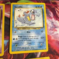 12 Card Pokemon Lot Vintage Base Jungle Gym Heros Team Rocket Neo Cards - Image 5