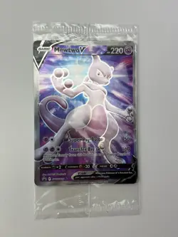 Mewtwo V SWSH229 Promo Card Holo Sealed - Image 1
