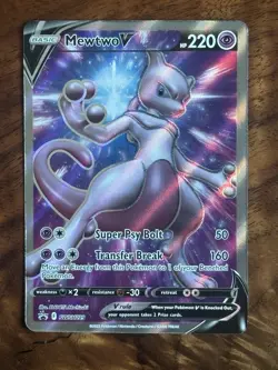 Mewtwo V SWSH229 SWSH: Sword & Shield Promo Cards Holo NM-MT - Image 1