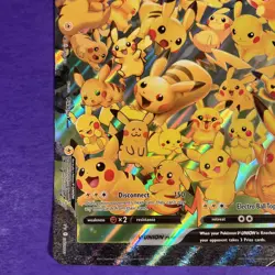 JUMBO Pikachu V Union Card SWSH141 Oversized Promo Pokemon Celebrations 25th NM - Image 4