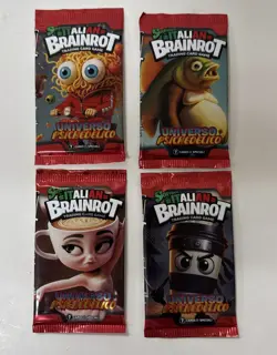 Skifidol Italian Brainrot - Official (4) Packs of 7 Cards - (28) cards Retail - Image 1
