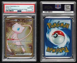 Mew ex (Ultra Premium Collection Metal Card) Pokemon Scarlet & Violet 151 PSA 10 - Image 3