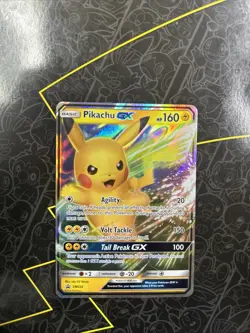 Pokemon Pikachu GX SM232 Black Star Promo Holo Card Sun & Moon - Image 1