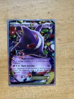 Pokemon Gengar EX Holo Card 34/119 XY-Phantom Forces - Image 1