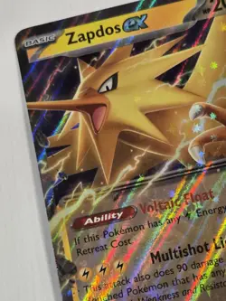 Zapdos ex 145/165 Holo Double Rare – Scarlet & Violet 151 Pokemon Card NM ⚡ - Image 4