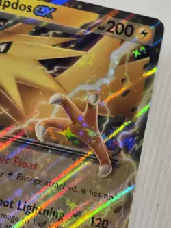 Zapdos ex 145/165 Holo Double Rare – Scarlet & Violet 151 Pokemon Card NM ⚡ - Image 5