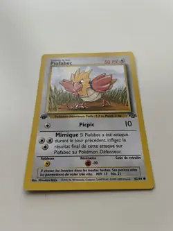 Piafabec Spearow French 1st Edition Base Starter Set Jungle 62/64 Pokemon Card - Image 2