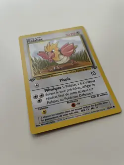 Piafabec Spearow French 1st Edition Base Starter Set Jungle 62/64 Pokemon Card - Image 3
